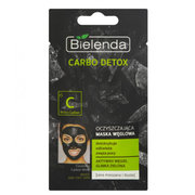 Maska za čišćenje s aktivnim ugljenom za masnu i mješovitu kožu Carbo Detox (Clean sing Carbon Mask) 8 g