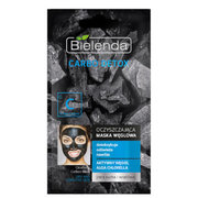 Maska za čišćenje s aktivnim ugljenom za suhu i osjetljivu kožu Carbo Detox (Clean sing Carbon Mask) 8 g