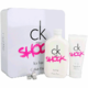 Calvin Klein CK One Shock for Her Poklon set, Toaletna voda 200ml + mlijeko za tijelo 100ml