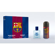 EP Line FC Barcelona  Poklon set, Toaletna voda 100ml + deodorant v spreji 150ml -  samo je ambalaža oštećena