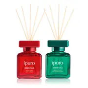 ipuro Essentials Peppermint Crush & Spiced Apple 2x50ml difuzor u poklon kutiji