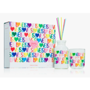 ipuroLimited Edition Love Is Love svijeća + difuzor u poklon pakiranju 50g / 50ml