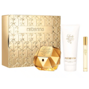 Paco Rabanne Lady Million Poklon set, parfemska voda 80ml + mlijeko za tijelo 100ml + parfemska voda 10ml - samo je ambalaža oštećena