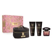 Versace Crystal Noir Poklon set, parfemska voda 90ml + mlijeko za tijelo 100ml + shower gel 100 ml + bag