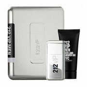 Carolina Herrera 212 VIP Men Poklon set, toaletna voda 100ml + Gel za tuširanje 100ml (metal box)