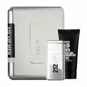 Carolina Herrera 212 VIP Men Poklon set, toaletna voda 100ml + Gel za tuširanje 100ml (metal box)