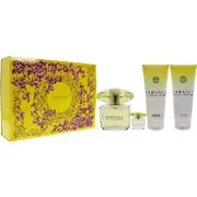 Versace Yellow Diamond Poklon set, Toaletna voda 90ml + Mlijeko za tijelo 100ml + Gel za tuširanje 100ml + Toaletna voda 5ml