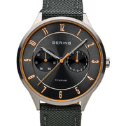 Bering 11539-879 titanium men`s 39mm 5ATM