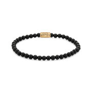 Rebel & Rose Bracelet Black Velvet RR-40108-G-S ladies