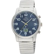 Master Time MTGA-10823-32M Mens Watch Zugband Radio-Controlled 41mm 3ATM