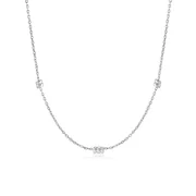 ANIA HAIE N038-02H Smooth Twist Ladies Necklace, adjustable