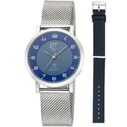 ETT Eco Tech Time ELS-11617-32MS Ladies Watch Atacama Solar Radio Controlled 36mm 5ATM