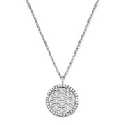 Engelsrufer ERN-LILLIFL-ZI Flower of Life Ladies Necklace 45cm, adjustable