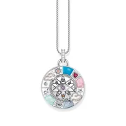 Thomas Sabo PE962-340-7 Silver pendant w. wheel of fortune 