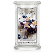 Kringle Candle Blueberry Muffin velika mirisna svijeća s 2 fitilja (624 g)