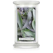 Kringle Candle Eucalyptus Mint velika mirisna svijeća s 2 fitilja (624 g)