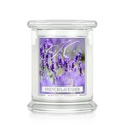 Kringle Candle French Lavanda mirisna svijeća srednje veličine 2 fitilja (411 g)