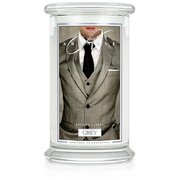 Kringle Candle Grey velika mirisna svijeća s 2 fitilja (624 g)