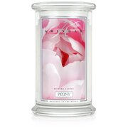 Kringle Candle Peony velika mirisna svijeća s 2 fitilja (624 g)