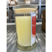 Kringle Candle Pink Grapefruit velika mirisna svijeća s 2 fitilja (624 g)