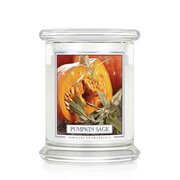Kringle Candle Pumpkin Sage mirisna svijeća srednje veličine 2 fitilja (411 g)