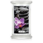 Kringle Candle Spa dnevna velika mirisna svijeća s 2 fitilja (624 g)