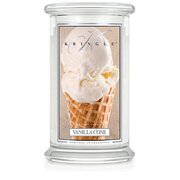 Kringle Candle Vanilla Cone velika mirisna svijeća s 2 fitilja (624 g)