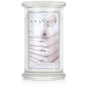 Kringle Candle Warm Cotton velika mirisna svijeća s 2 fitilja (624 g)