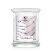 Kringle Candle Warm Cotton srednje mirisna svijeća s 2 fitilja (411 g)