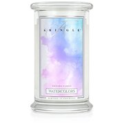 Kringle Candle Watercolors velika mirisna svijeća s 2 fitilja (624 g)