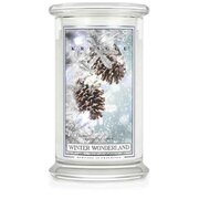Kringle Candle Winter Wonderland velika mirisna svijeća s 2 fitilja (624 g)