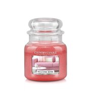 Country Candle Welcome Home mirisna svijeća srednja 2 fitilja (453 g)