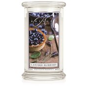 Kringle Candle Lavander Blueberry velika mirisna svijeća s 2 fitilja (624 g)