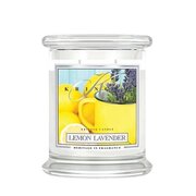 Kringle Candle Lemon Lavanda mirisna svijeća srednje veličine 2 fitilja (411 g)