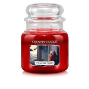 Country Candle 'Twas the Night mirisna svijeća srednja 2 fitilja (453 g)