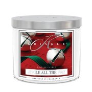 Kringle Candle TUMBLER Jingle All the Way mirisna svijeća srednje veličine 2 fitilja (411 g)