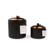Paddywax HYGGE BLACK BERGAMONT + MAHAGONY mirisna svijeća s 3 fitilja (15 oz / 425 g)