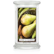 Kringle Candle Anjou & Allspice velika mirisna svijeća s 2 fitilja (624 g)