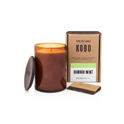 KOBO Woodblock Candle Bamboo Mint mirisna svijeća (15oz / 425g)