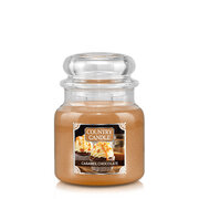 Country Candle Caramel Chocolate srednja mirisna svijeća s 2 fitilja (453 g)