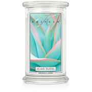 Kringle Candle Agave Pastel velika mirisna svijeća s 2 fitilja (624 g)