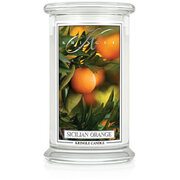 Kringle Candle Sicilian Orange velika mirisna svijeća s 2 fitilja (624 g)