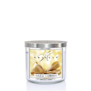 Kringle Candle TUMBLER Gold & Cashmere mirisna svijeća s 3 fitilja 411 g