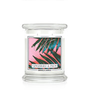 Kringle Candle Gingerlily & Palm mirisna svijeća srednje veličine 2 fitilja (411 g)