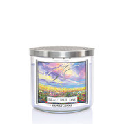 Kringle Candle TUMBLER Mirisna svijeća s 3 fitilja Beautiful Day 411g