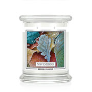 Kringle Candle Novembrrr mirisna svijeća srednja 2 fitilja (411 g)