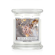 Kringle Candle Aurum & Evergreen mirisna svijeća srednje veličine 2 fitilja (411 g)