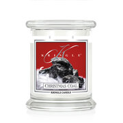 Kringle Candle Christmas Coal mirisna svijeća srednje veličine 2 fitilja (411 g)