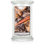 Kringle Candle Christmas Cookie Dough velika mirisna svijeća s 2 fitilja (624 g)