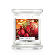 Kringle Candle Deck the Halls mirisna svijeća srednje veličine 2 fitilja (411 g)